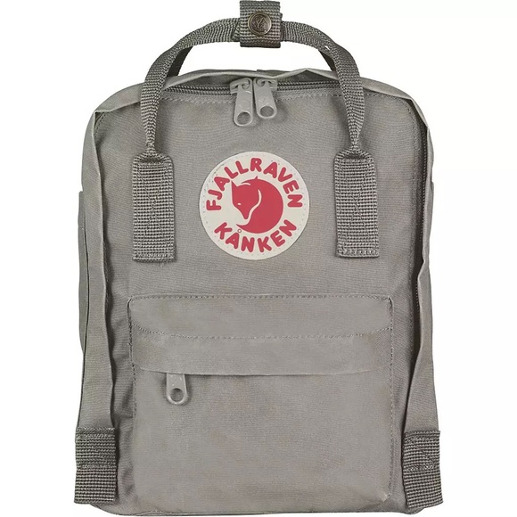 Fjallraven Handbags - Fjallraven Kanken Mini Backpack Grey